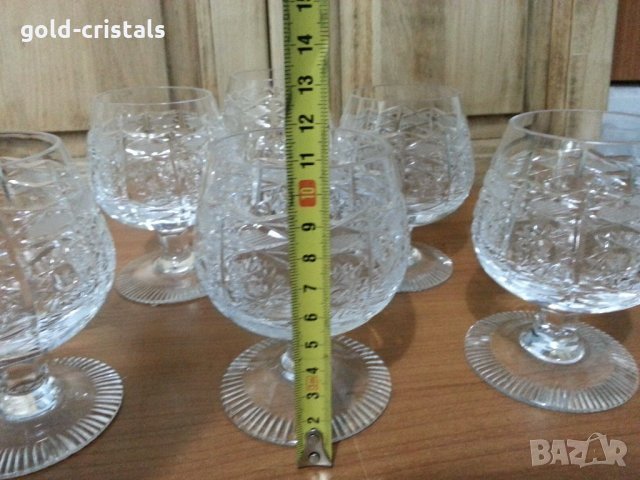 Кристални чаши Бохемия , снимка 3 - Антикварни и старинни предмети - 35352940