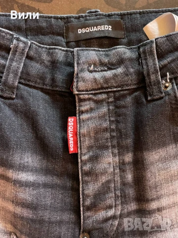 Нови къси  дънкови гащи DSQUARED2, снимка 4 - Къси панталони - 51074982