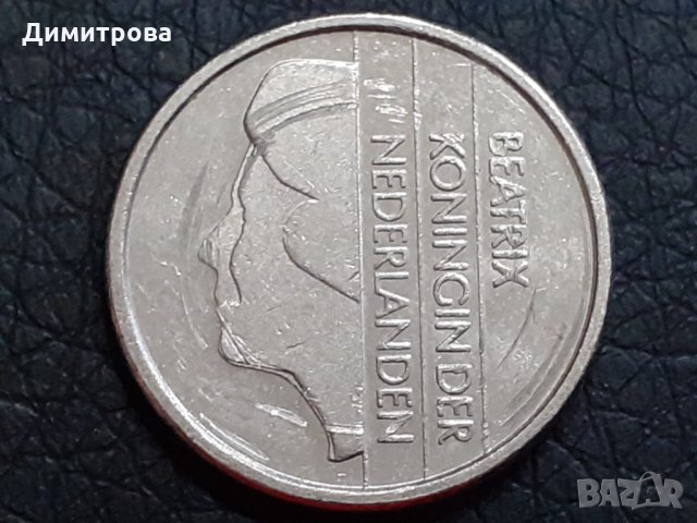 25 цента Холандия 1989, снимка 1 - Нумизматика и бонистика - 30081838
