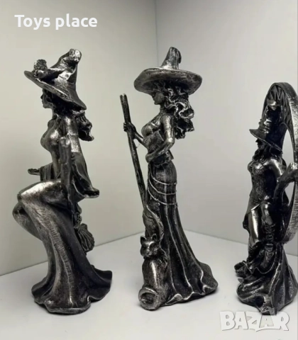 Нова фигура на баба Яга, вещица, снимка 2 - Статуетки - 51461118