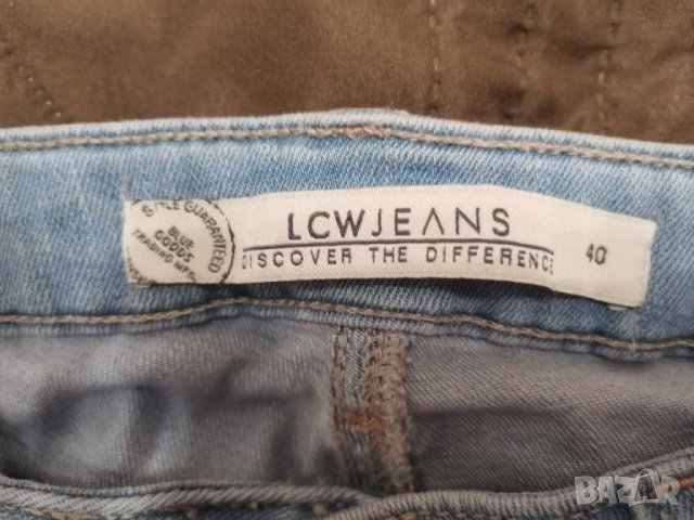 Къси дънкови панталонки ластични размер М / 40 на LC Wikiki - 8лв, снимка 3 - Къси панталони и бермуди - 37394927