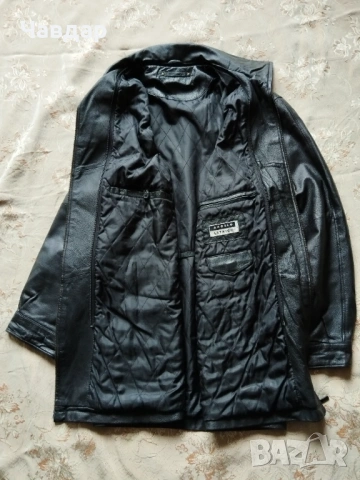 Мъжко кожено яке Angelo Litrico - размер XL/XXL, снимка 6 - Якета - 49040215