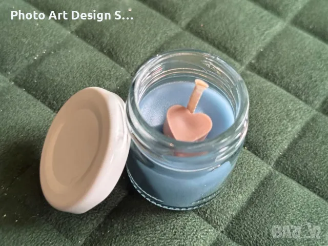 ~•°Бурканче с ароматна свещ °•~, снимка 12 - Декорация за дома - 48639505