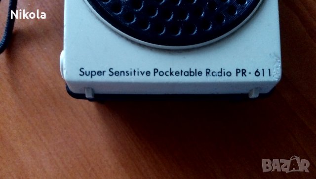 Радио - Транзистор EJK - PR-611 Super Sensitive Pocketable Radio, снимка 3 - Радиокасетофони, транзистори - 34300008