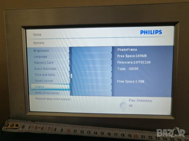 Цифрова фоторамка PHILIPS 10FFCME/00, снимка 7 - Друга електроника - 47373693