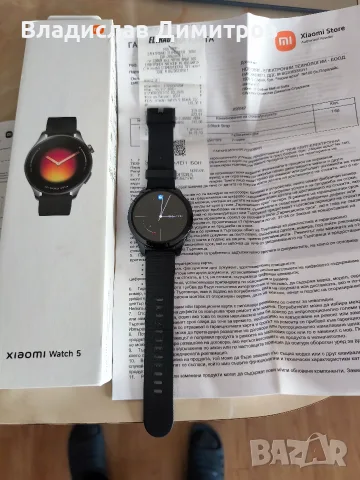Смарт часовник Xiaomi watch 5, снимка 2 - Смарт часовници - 56364225