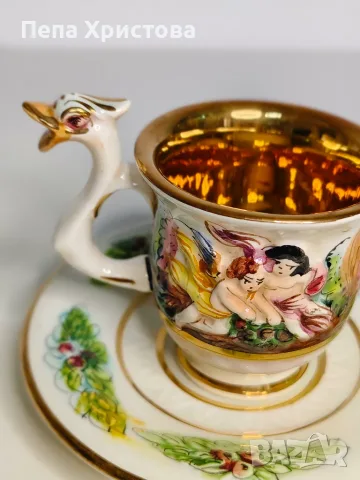 Сервиз за кафе Capodimonte., снимка 15 - Сервизи - 56238099