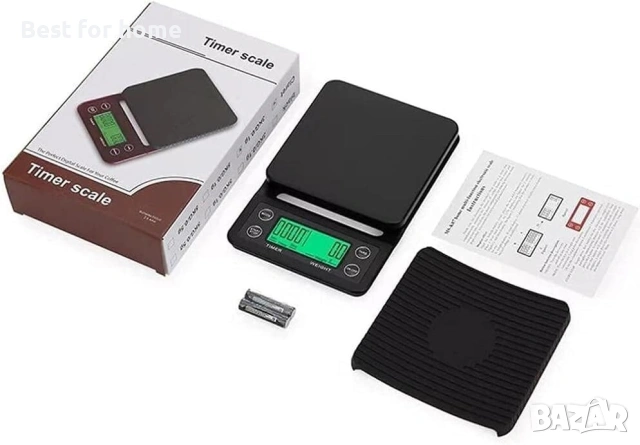 Везни за кафе (с таймер), снимка 2 - Други - 53063363