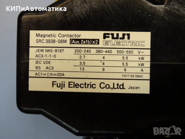 Контактор реверсивен Fuji Electric SRCa 3938-06RM Reversive Magnetic Switch , снимка 5 - Резервни части за машини - 38989768