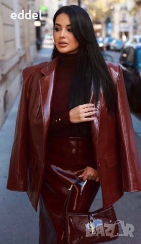 -70% Коледно Намаление Сако- Burgundy