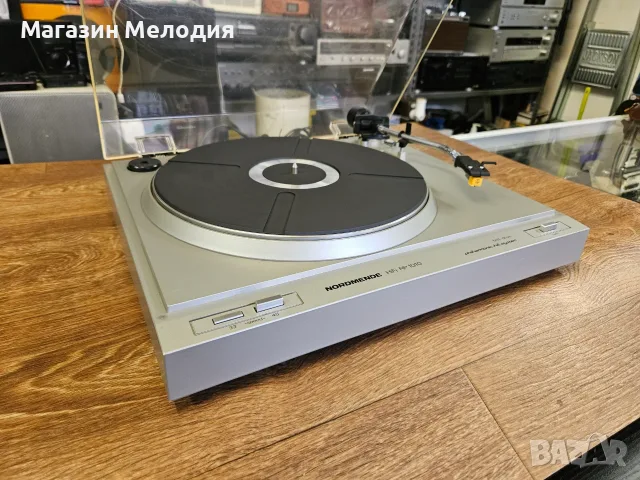 Грамофон Nordmende RP 1010 Silver – Немски грамофонен шедьовър и аналогов детайл от „Златната ера“, снимка 11 - Грамофони - 55927673