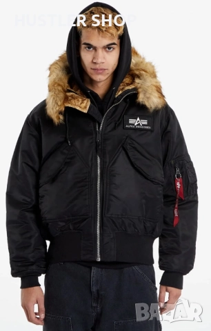 Мъжки бомбер ALPHA INDUSTRIES.Размер М
