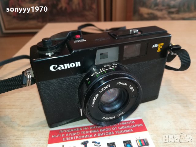canon ретро фотоапарат-внос швеция, снимка 3 - Фотоапарати - 32035285