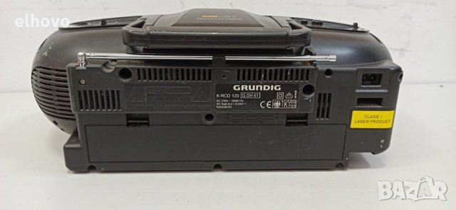 Радиокасетофон CD Grundig K-RCD 120, снимка 7 - Радиокасетофони, транзистори - 30929769