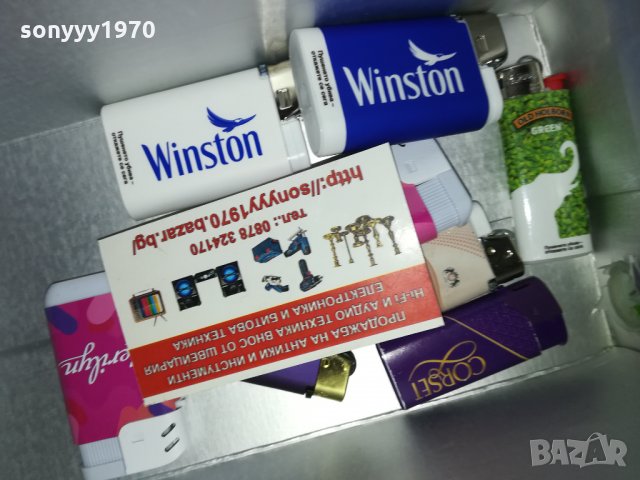 winston и други запалки 2901211223, снимка 2 - Запалки - 31598840