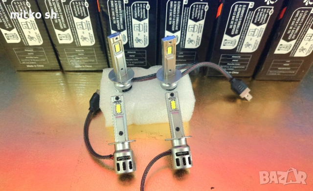 H1 Led автомобилни крушки, снимка 6 - Аксесоари и консумативи - 52473596