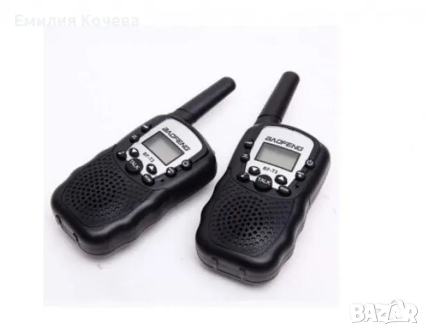 Уоки токи комплект 2 броя, Радиостанции BAOFENG BF-T3, Walkie talkie, снимка 4 - Други - 47472910