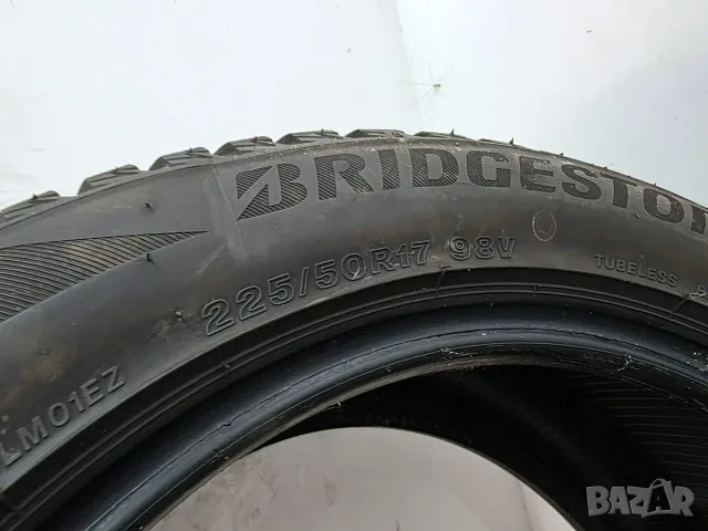 2бр зимни гуми 225/50/17 BRIDGESTONE L06652, снимка 5 - Гуми и джанти - 56080085