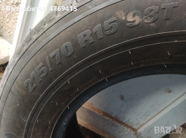 Продавам гуми 215/70/15, снимка 4 - Гуми и джанти - 53881196