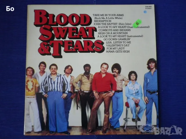 грамофонни плочи Blood, Sweet and Tears, снимка 1