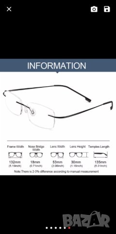 Рамки за очила ТИТАНИУМ, снимка 8 - Слънчеви и диоптрични очила - 29814865