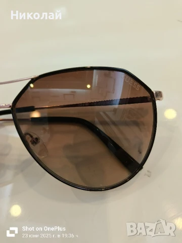 Guess Aviator дамски слънчеви очила , снимка 3 - Слънчеви и диоптрични очила - 50773885