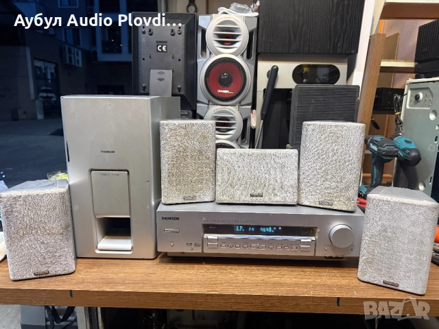 Thomson DPL-660 HT 5+1 sound system Система за домашно кино , снимка 3 - Ресийвъри, усилватели, смесителни пултове - 53879234