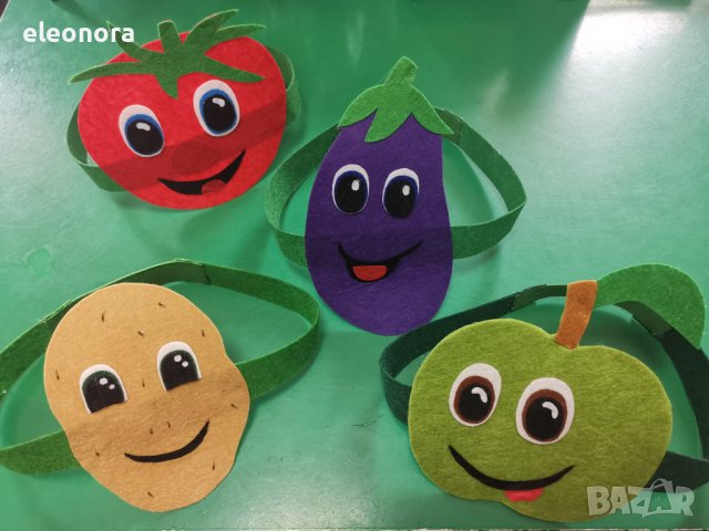 Ръчно изработени коронки от филц, снимка 16 - Други - 28158574