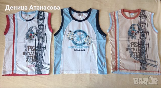 Тениски Ninjago и др., блузки, шушлекова грейка LC Waikiki, потници, бански, къси панталони 134/140, снимка 11 - Детски Блузи и туники - 36418445