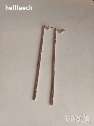 Сребърни обеци