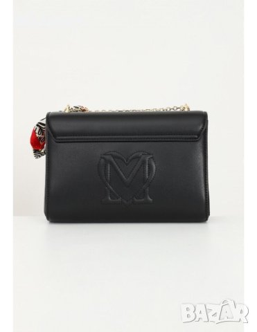 Love Moschino нова оригинална дамска чанта за рамо с прикрепено шалче, снимка 3 - Чанти - 40424776