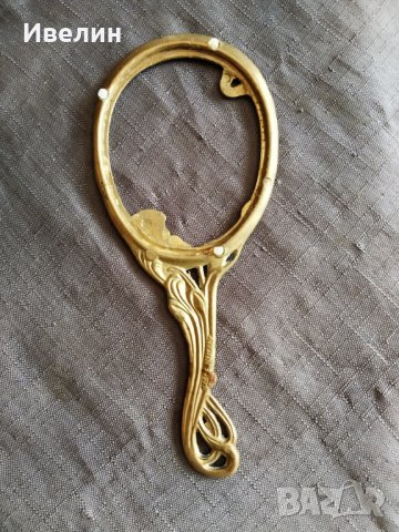 дамско огледало арт деко, снимка 3 - Антикварни и старинни предмети - 29576266