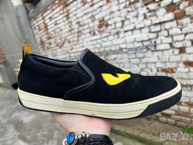 Fendi Slip-On Monster — номер 44, снимка 12 - Други - 36875016