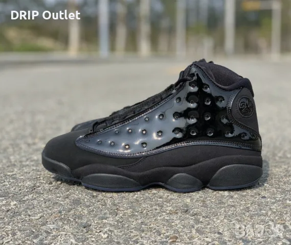 !НОВИ! Air Jordan 13 Retro | Black/Cap and Gown | + КУТИЯ, снимка 3 - Маратонки - 55750285