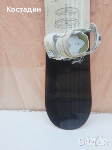 Сноуборд Rossignol District White 155см., снимка 4 - Зимни спортове - 52470898