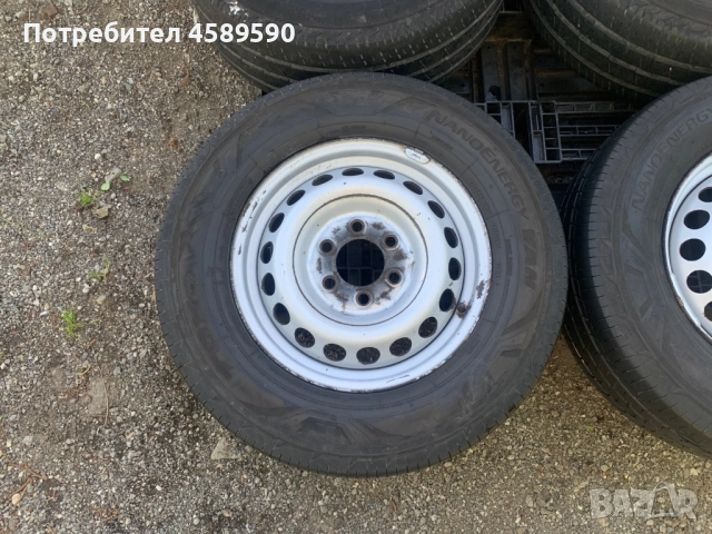 4бр.Оригинални джанти + ГУМИ 235/65/16C 16цола 6x130 за Mercedes Sprinter(2006-2024),Vw Crafter(2006, снимка 5 - Гуми и джанти - 51808913