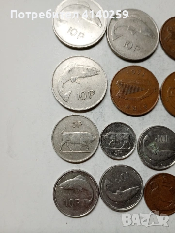 ИРЛАНДИЯ МОНЕТИ , снимка 2 - Нумизматика и бонистика - 54362039