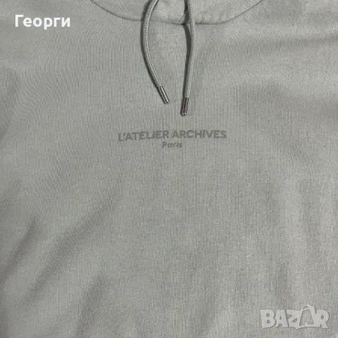 Унисекс суитшърт с качулка, H&M "l'atelier archives", допущам коментар по цената, снимка 6 - Суичъри - 49796396