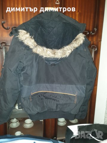 Мъжко зимно яке черно със забележка(цип), снимка 3 - Якета - 31865818