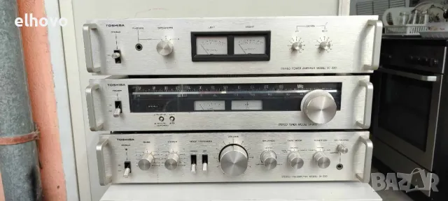 Стерео усилвател, предусилвател, тунер Toshiba, снимка 9 - Ресийвъри, усилватели, смесителни пултове - 47276598