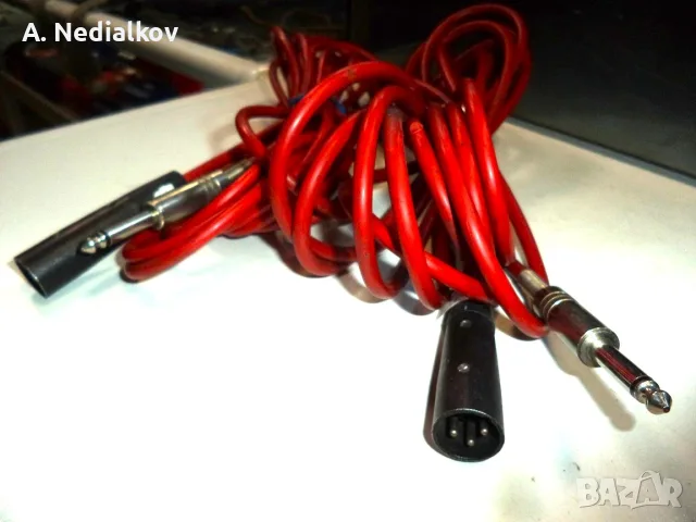2бр. кабели мъжки жак- канон/XLR/, снимка 4 - Други - 55728469