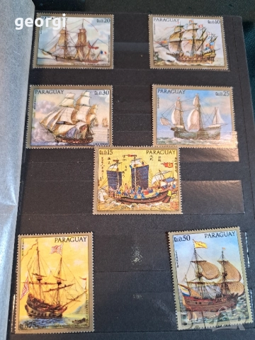 класьор с пощенски марки 30/6