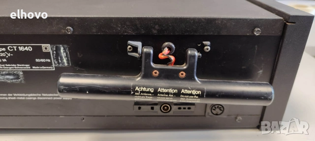 Стерео тунер Dual CT 1640, снимка 7 - Ресийвъри, усилватели, смесителни пултове - 53334401