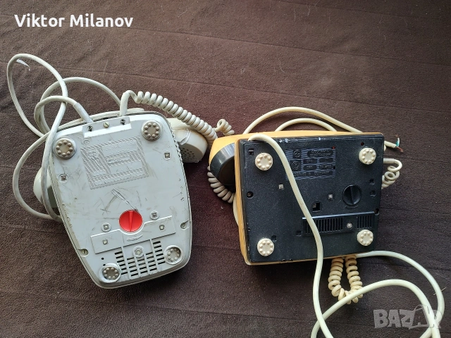 стари телефони, снимка 2 - Стационарни телефони и факсове - 53897165