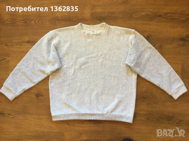 НОВА сива памучна фланела блуза MIAMI STYLE размер XL / XXL от САЩ