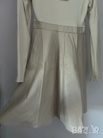 Дамска рокличка в бежово , снимка 3 - Рокли - 54359530
