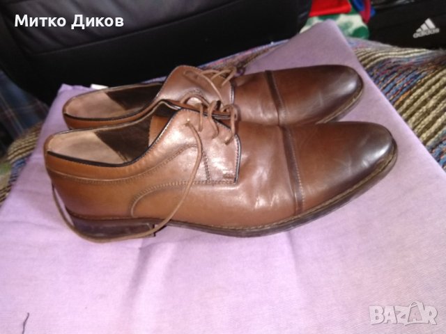 Мъжки официални маркови обувки на Теодор Концепт №42 стелка 28см, снимка 6 - Официални обувки - 39711688