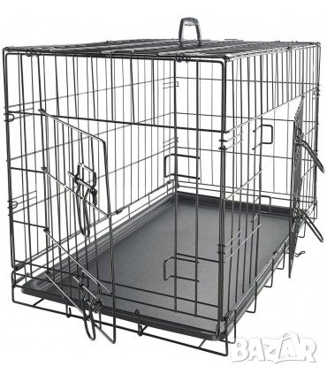 Клетка за куче - размер XL 107x68.5x77cm /ДхШхВ/, снимка 3 - За кучета - 34101335