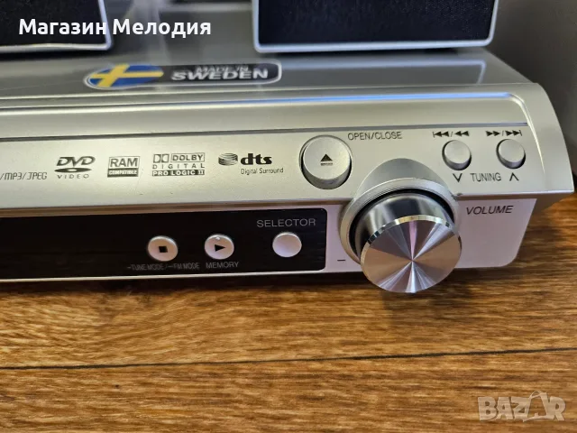 Домашно кино Panasonic SC-PT150 (SA-PT150) – Кристален звук и караоке функция, снимка 7 - Плейъри, домашно кино, прожектори - 56130746