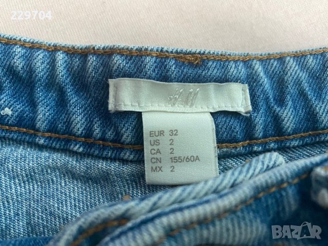 Дамски къси панталонки H&M , снимка 2 - Къси панталони и бермуди - 37711599